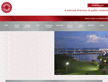 Tablet Screenshot of notaryaustralia.com.au